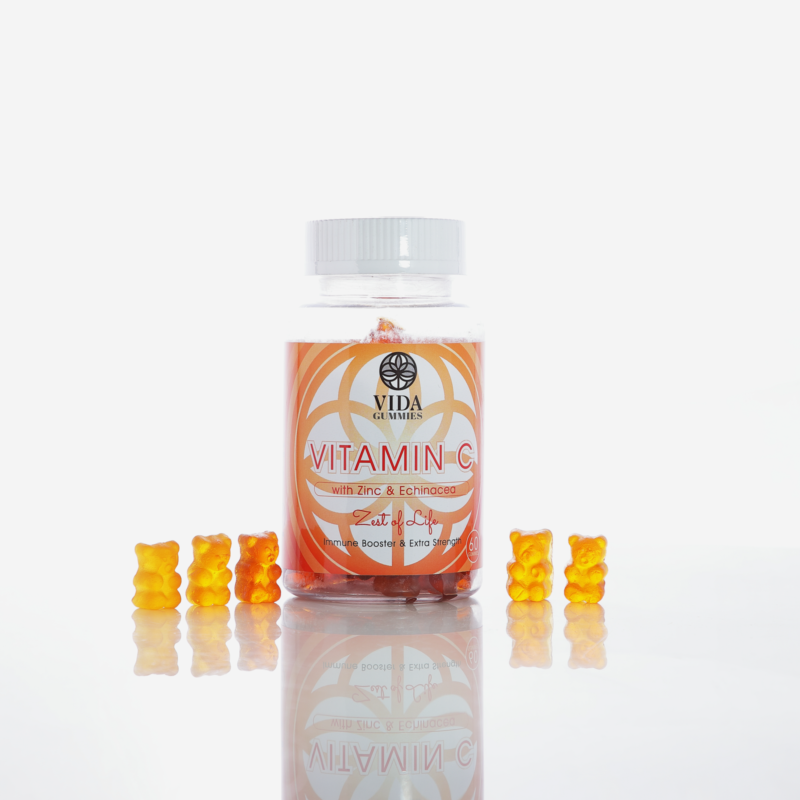 Vitamin C with Zinc and Echinacea Gummies - "Zest of Life" (60 Gummies) - Image 4