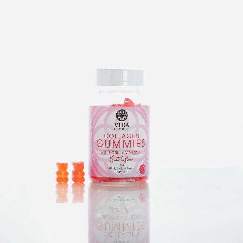 Collagen with Biotin & Vitamin C Gummy - "Just Glow" (60 Gummies)